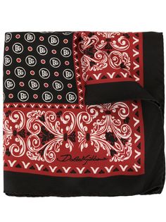 Dolce & Gabbana шарф с монограммой