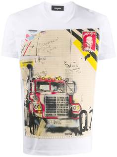 Dsquared2 футболка с принтом