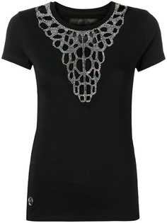 Philipp Plein футболка с отделкой