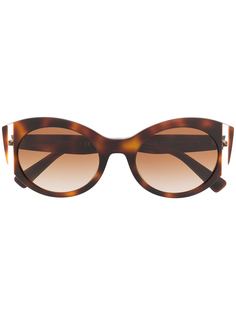 Valentino Eyewear солнцезащитные очки в круглой оправе