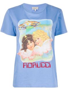 Fiorucci футболка Angels UFO свободного кроя