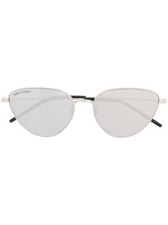 Saint Laurent Eyewear солнцезащитные очки в оправе кошачий глаз