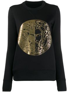 Versace Jeans Couture приталенная толстовка с принтом