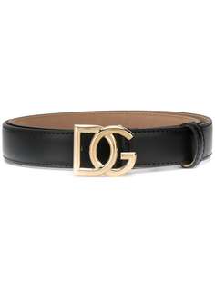 Dolce & Gabbana ремень с пряжкой-логотипом