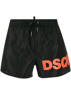 Dsquared2 плавки-шорты с логотипом