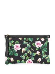 Dolce & Gabbana клатч с цветочным принтом