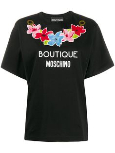 Boutique Moschino футболка с логотипом