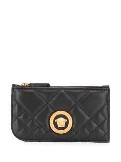 Versace стеганый кошелек для монет