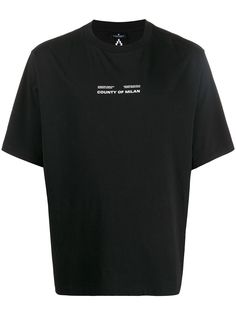 Marcelo Burlon County Of Milan футболка оверсайз с принтом Mountains