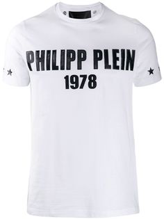 Philipp Plein футболка с декорированным логотипом