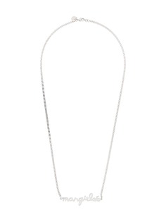 Mm6 Maison Margiela колье с логотипом