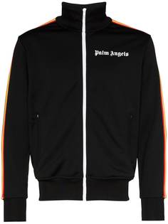 Palm Angels classic rainbow stripe track jacket