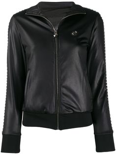 Philipp Plein спортивная куртка с декором Skull