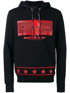 Philipp Plein толстовка с капюшоном и принтом
