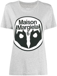 Mm6 Maison Margiela logo print T-shirt