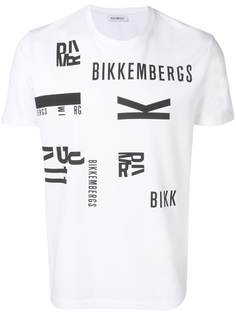 Dirk Bikkembergs футболка с логотипом