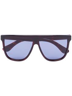 Gucci Eyewear солнцезащитные очки с прямым мостом