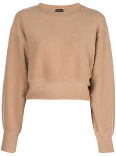 Callipygian вязаный джемпер в рубчик