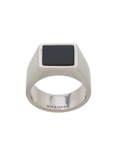 Givenchy enamelled stone-effect ring