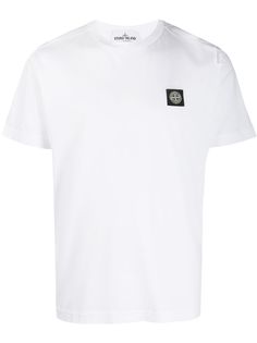 Stone Island logo patch T-shirt