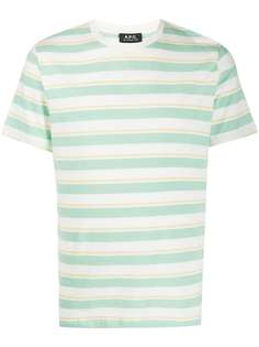 A.P.C. horizontal-stripe T-shirt