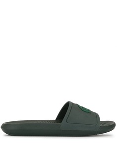 Lacoste шлепанцы с логотипом