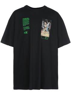 Off-White PASCAL PAINTING S/S OVER TEE BLACK MULTI