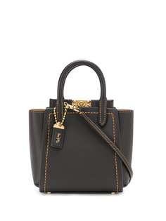 Coach сумка-тоут с контрастной строчкой