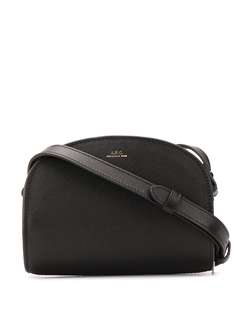 A.P.C. logo plaque shoulder bag