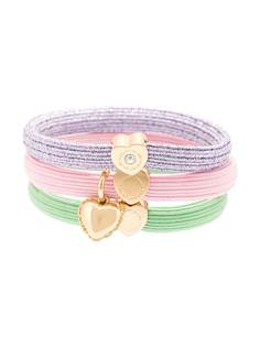 Marc Jacobs heart charm headbands - set of 3