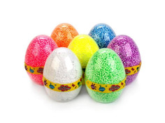 Набор для лепки СмеХторг Шариковый пластилин в яйце