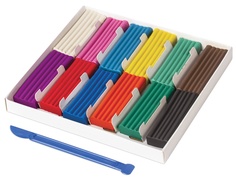 Набор для лепки Пифагор Пластилин Эники-беники 12 цветов 240g 100973