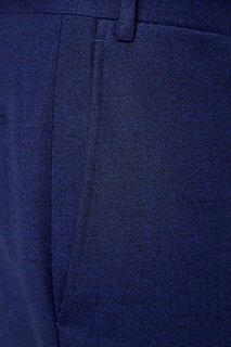 Синий костюм из шерстяной ткани Canali