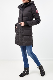 Ассиметричный пуховик с капюшоном Canada Goose