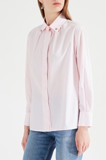 Розовая блузка из хлопка Sandro