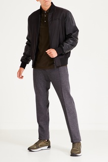 Черный бомбер Emporio Armani