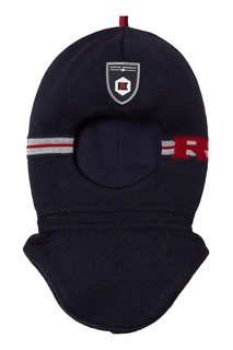 Вязаный синий шлем Junior Republic