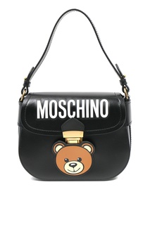 Сумка-кроссбоди черного цвета Teddy Moschino