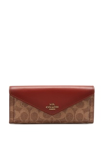 Кошелек с комбинированным дизайном Coach