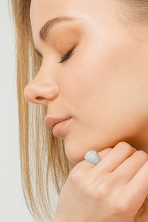 Серебряное кольцо из коллекции Cupid Lav`Z