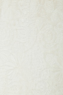 Белое кашемировое платье с кружевом Ermanno Scervino