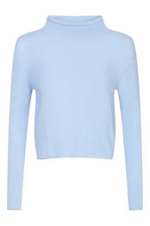 Кашемировый свитер голубого цвета Ermanno Scervino