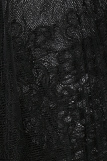 Черная плиссированная юбка-миди Ermanno Scervino