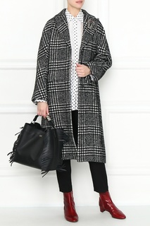 Пальто с узором и аппликацией Ermanno Scervino
