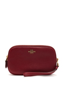 Красный клатч Sadie Crossbody Clutch Coach