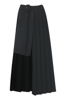 Асимметричная шерстяная юбка Jil Sander