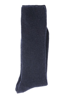 Темно-синие кашемировые носки Jil Sander