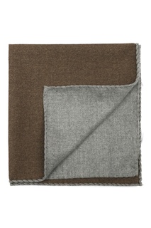 Коричневый шерстяной платок-паше Eton