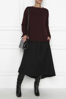 Асимметричная шерстяная юбка Jil Sander