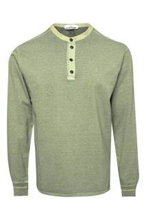 Светло-зеленое хенли Stone Island